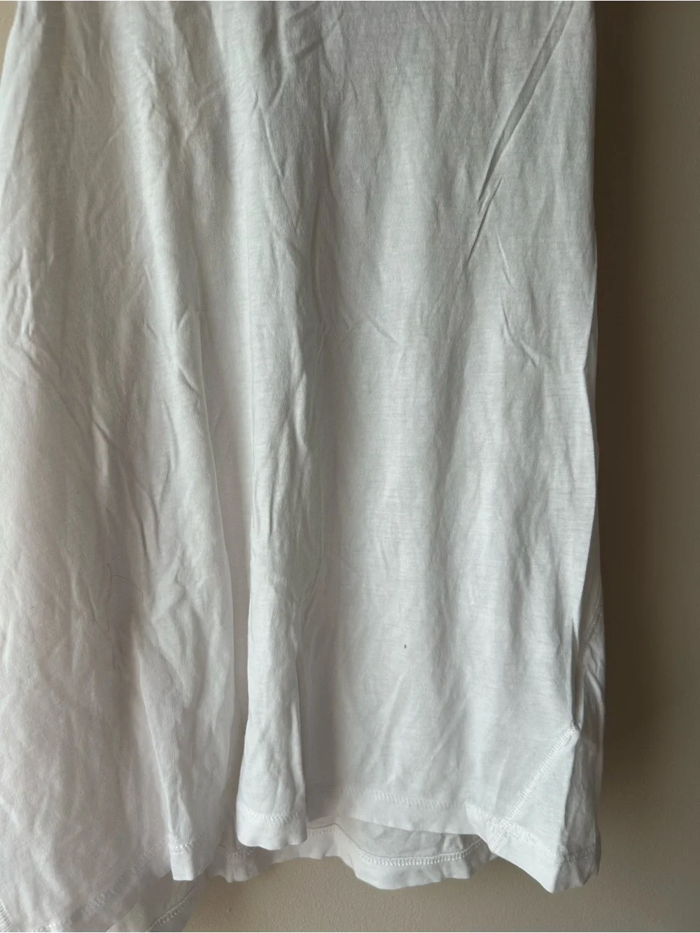 Anthropologie lightweight white